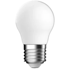 Hot G45 Pære LED E27 4,2W/470lm Dæmpbar, Milky E27 Led-Pærer