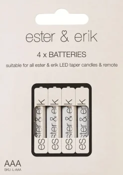 Online AAA Batterier 4 stk. Batterier