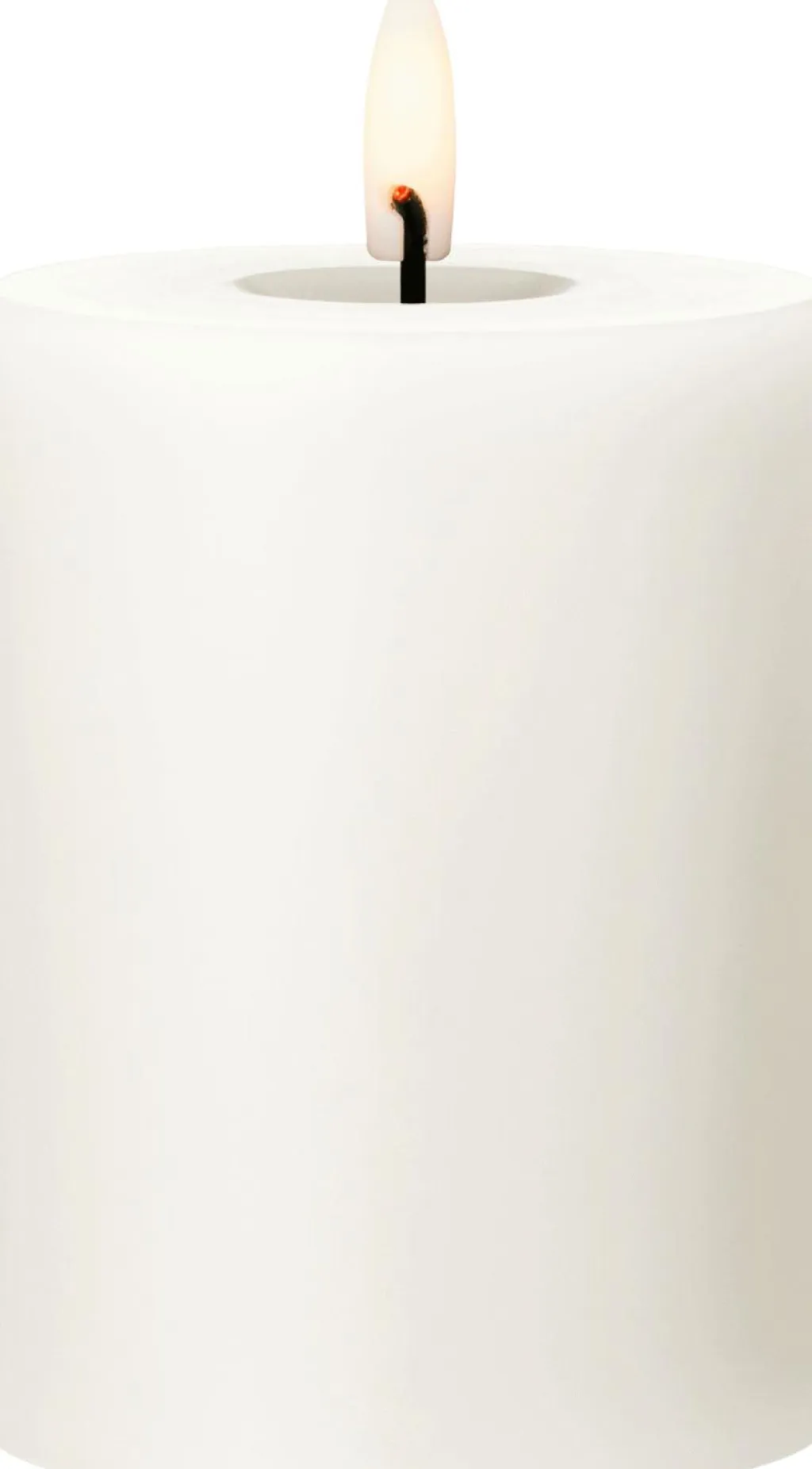 ester & erik Stearinlys|Led Stearinlys > Bloklys LED ?7,5/H10 cm,