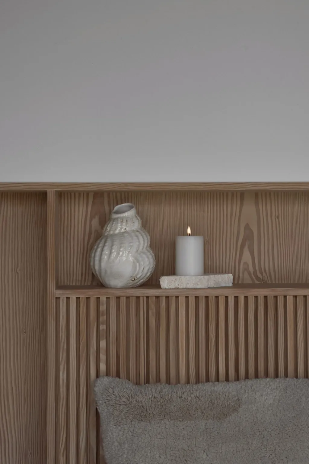 ester & erik Stearinlys|Led Stearinlys > Bloklys LED ?7,5/H10 cm,