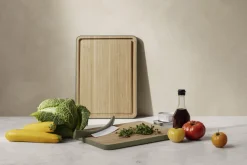 Outlet Green Tool Skærebræt m. Saftrille 39x28 cm, Bambus Skærebrætter Og Serveringsbrætter