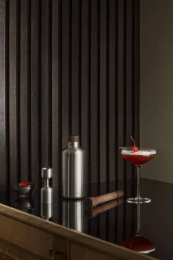 Eva Solo Liquid Lounge Målebæger 2.5 cl/5 cl, Mat Stål
