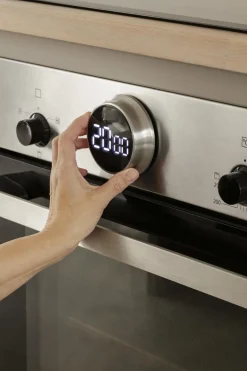 Hot Eva Solo Magnetisk Timer Ø9 cm, Børstet Stål