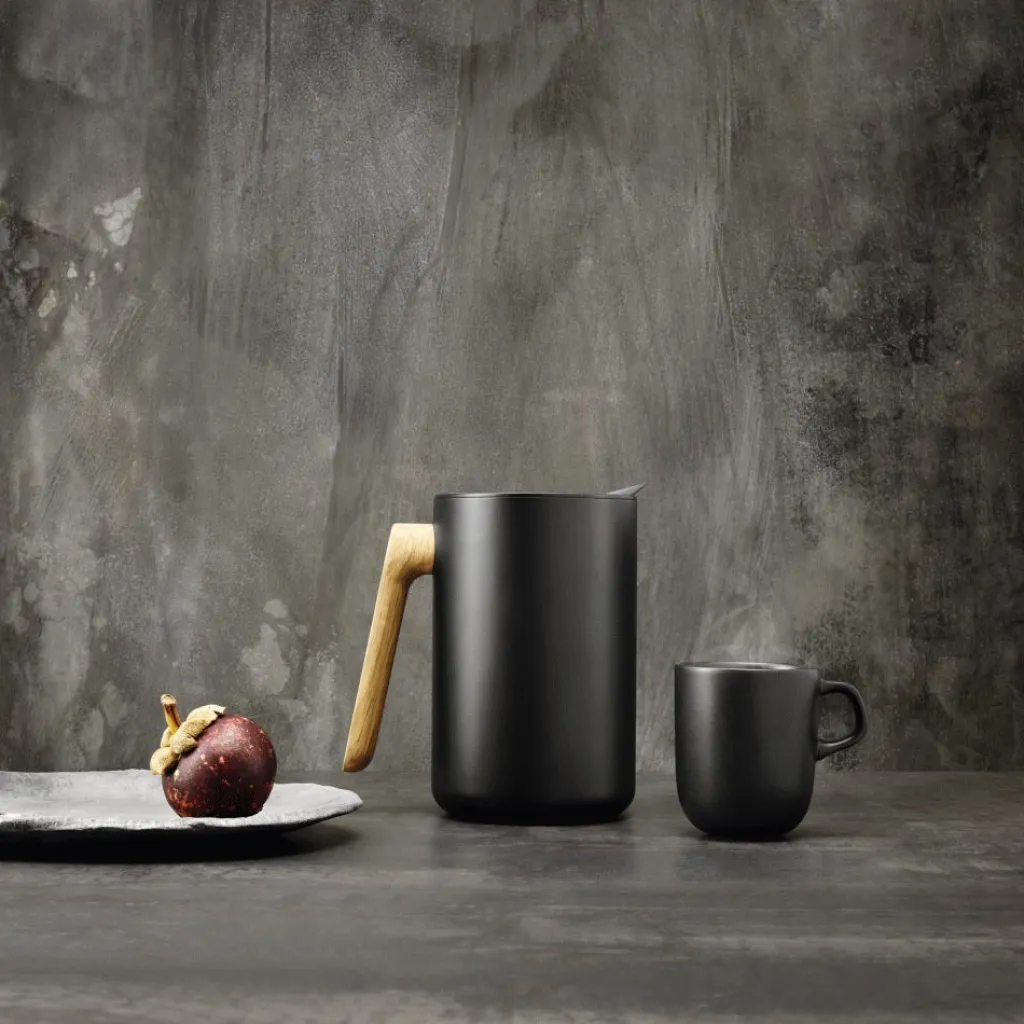 Online Nordic Kitchen Kop m. Hank 30 cl, Sort Kopper