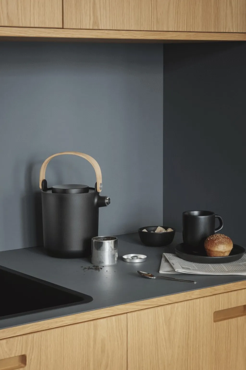 Eva Solo Desserttallerkener > Nordic Kitchen Tallerken , Sort