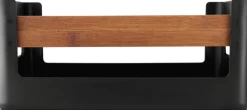 New Nordic Kitchen Viktualiekasse 32x23x14 cm, Sort Kurve Og Kasser