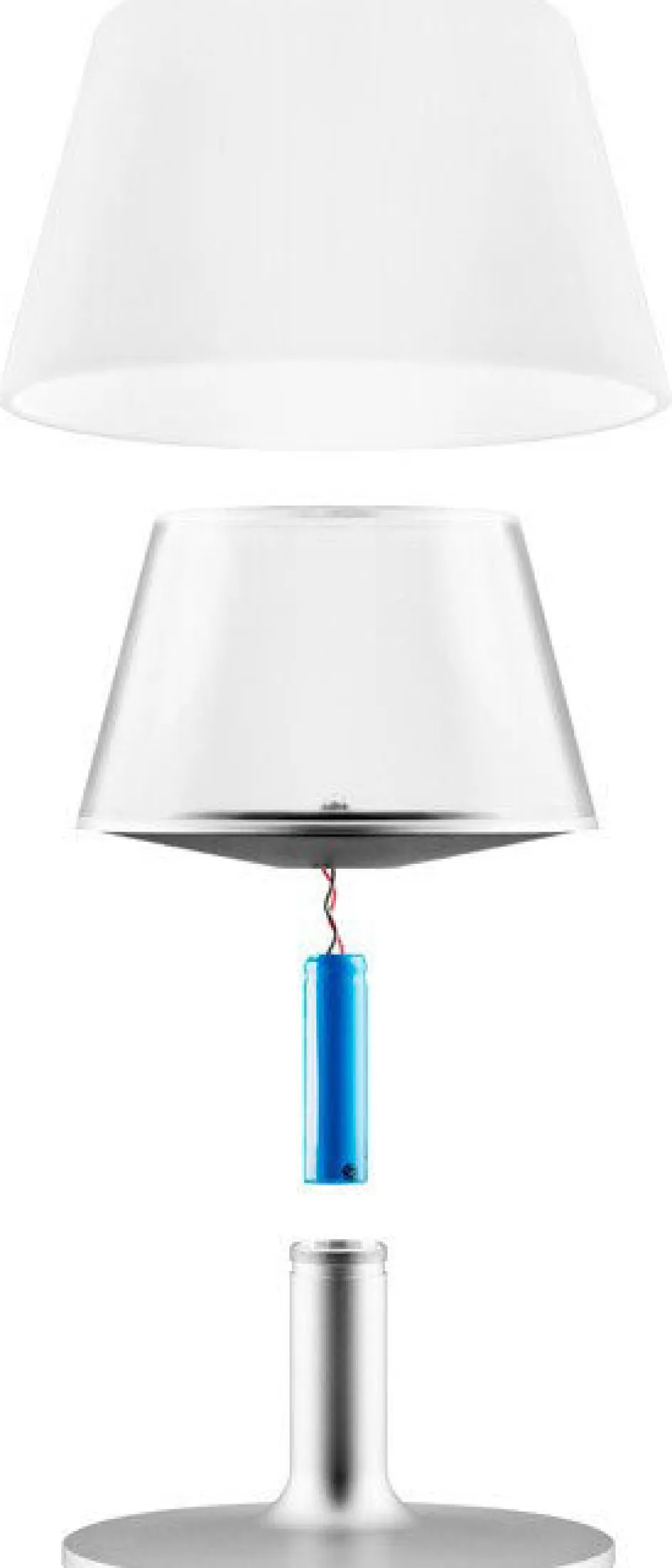Discount Eva Solo SunLight Bordlampe H, Hvid/Stål