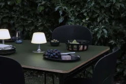 Eva Solo Lamper Til Haven Og Terrassen|Solcellelamper > SunLight Bordlampe H, Hvid/Stål