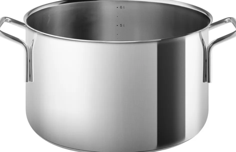 Eva Trio Gryde 24 cm/ 6,5 L, Recycled Stål