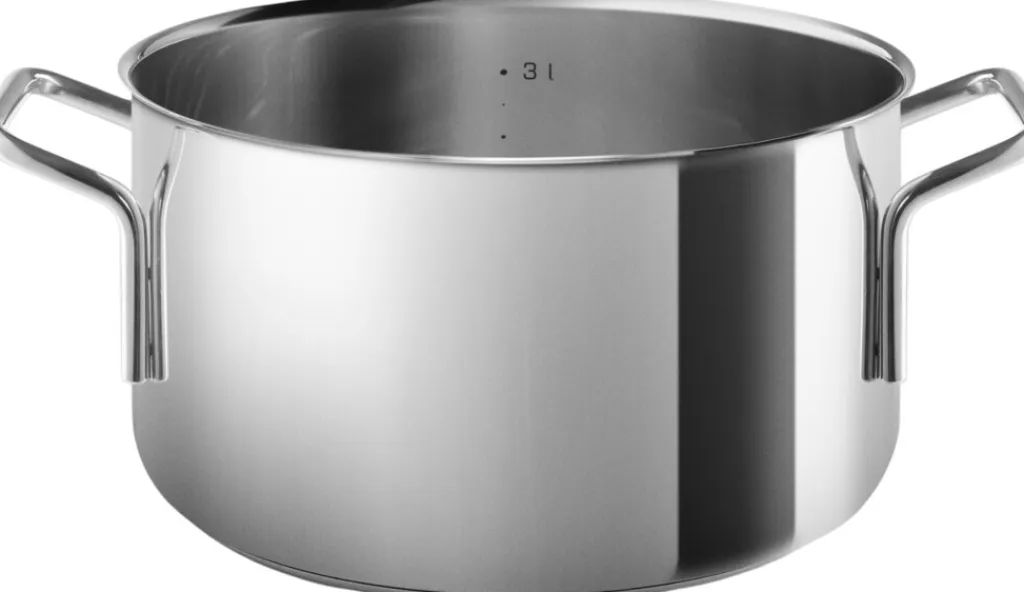 Eva Trio Gryder Og Kasseroller > Gryde 20 cm/3,6 L, Recycled Stål