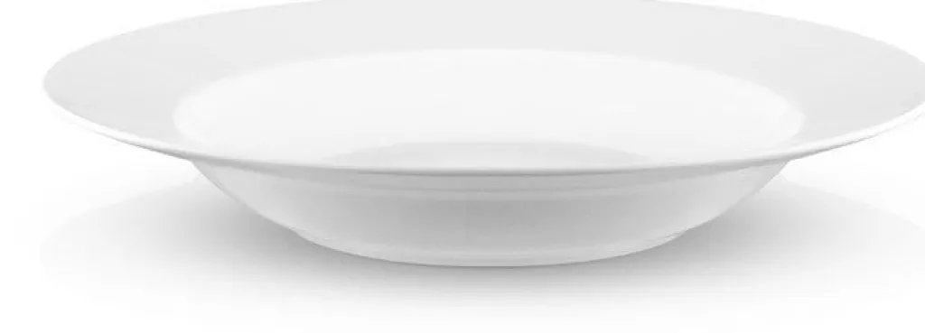 Eva Trio Dybe Tallerkener > Legio Dyb Tallerken 25 cm, Hvid