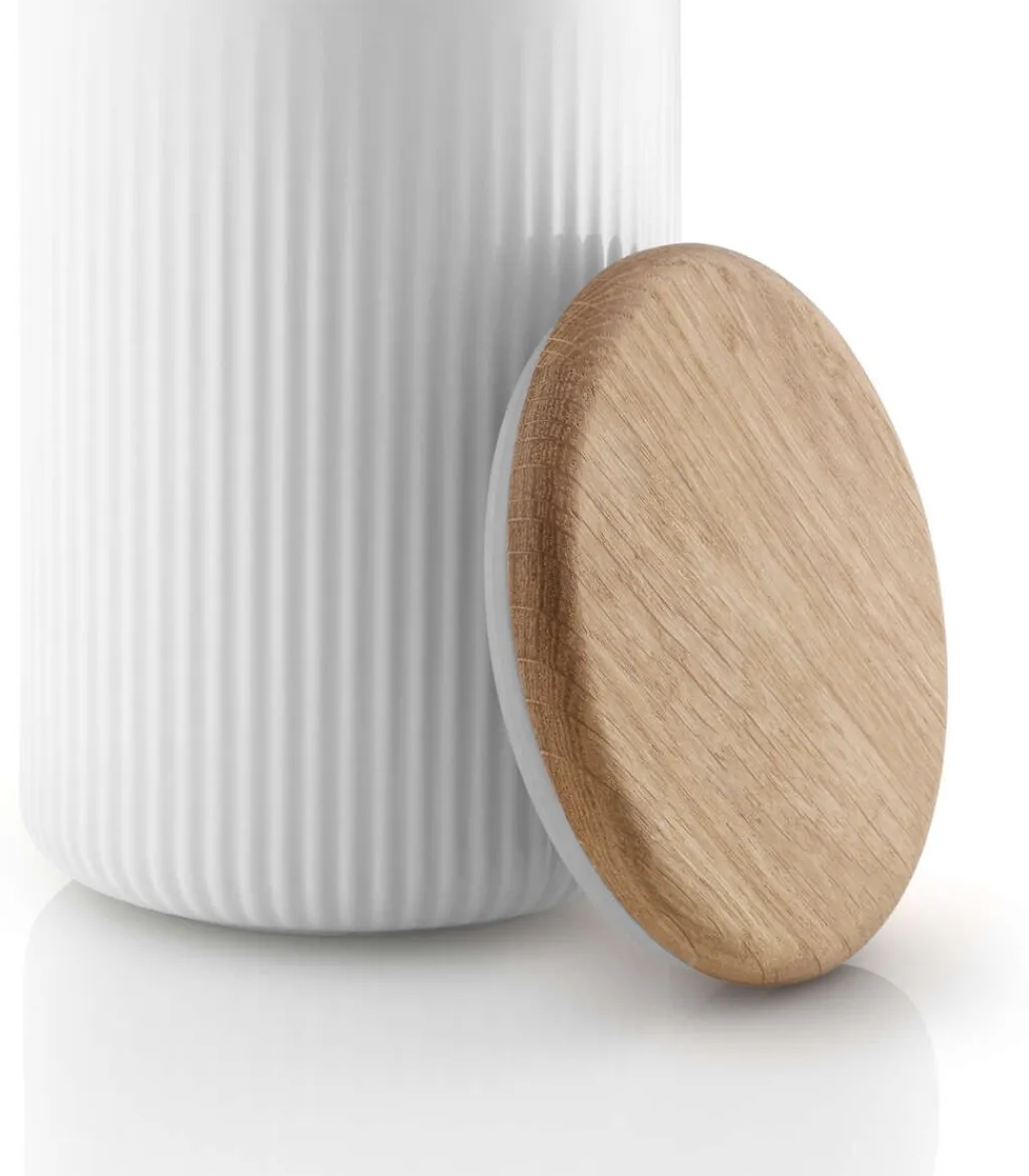 Outlet Legio Nova Opbevaringskrukke 1 L/H16,5 cm, Hvid Opbevaring Til Køkkenet|Opbevaringskrukker Og -Glas