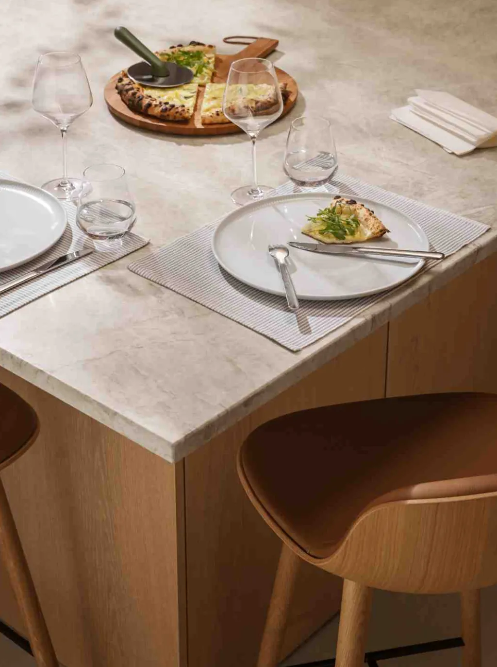 Clearance Legio Nova Pizzatallerken 31,5 cm, Hvid Pizzatallerkener