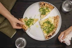 Clearance Legio Nova Pizzatallerken 31,5 cm, Hvid Pizzatallerkener