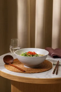 Eva Trio Legio Nova Ramen-skål , Hvid