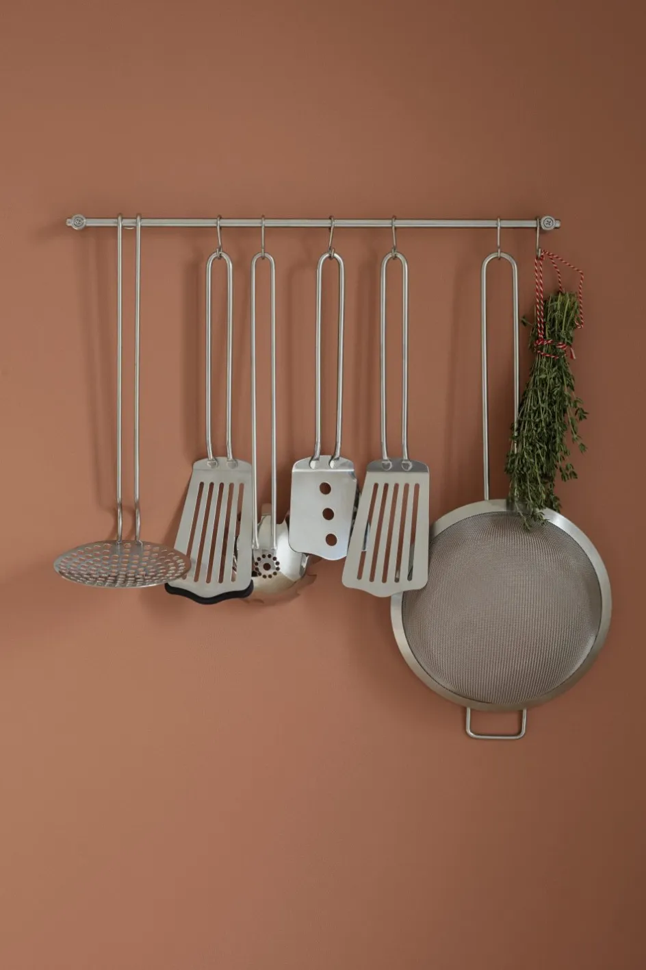 Online Eva Trio Spatel m. Silikone 28 cm, Børstet Stål