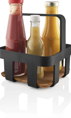 Sale Nordic Kitchen Bord-Caddy H18 cm, Sort Opbevaring Til Køkkenet