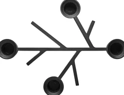 Outlet Eva Solo Twig Lysestage , Sort