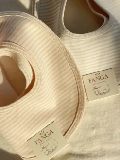 Hot Fanga Fontana Fio Stripe Hagesmæk 2 stk, Blue Mix