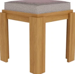 FDB Møbler Stole > F25 Kalø Skammel m. Hynde H50 cm, Eg
