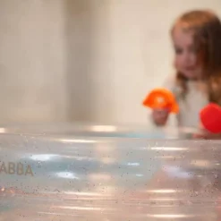 FILIBABBA Alfie Badebassin ?150 cm, Regnbuefarvet Glitter