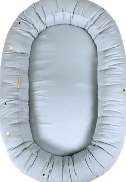 Sale FILIBABBA Babynest 2. Generation Cool Summer 56x89 cm, Pearl Blue