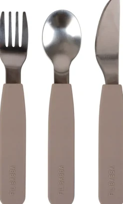 Online FILIBABBA Bestiksæt 3 Dele, Warm Grey
