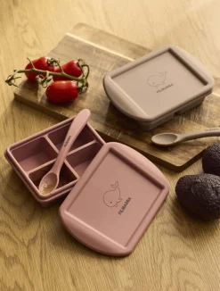 Outlet FILIBABBA Frysebakke t. Babymad 2 stk. 65 ml, Rose Mix
