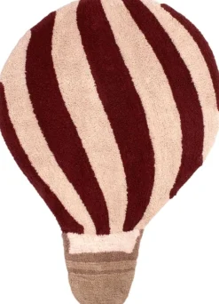 Hot FILIBABBA Gulvtæppe Luftballon 74x104 cm, Deeply Red
