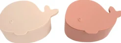 Børn FILIBABBA Madkasser Til Børn > Snackboks Hvalen Christian 2 stk. 12 cm,