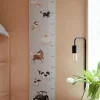 FILIBABBA Stue|Vægdekorationer Og Plakater > Højdemåler Bondegårdsdyr 122 cm, Blå