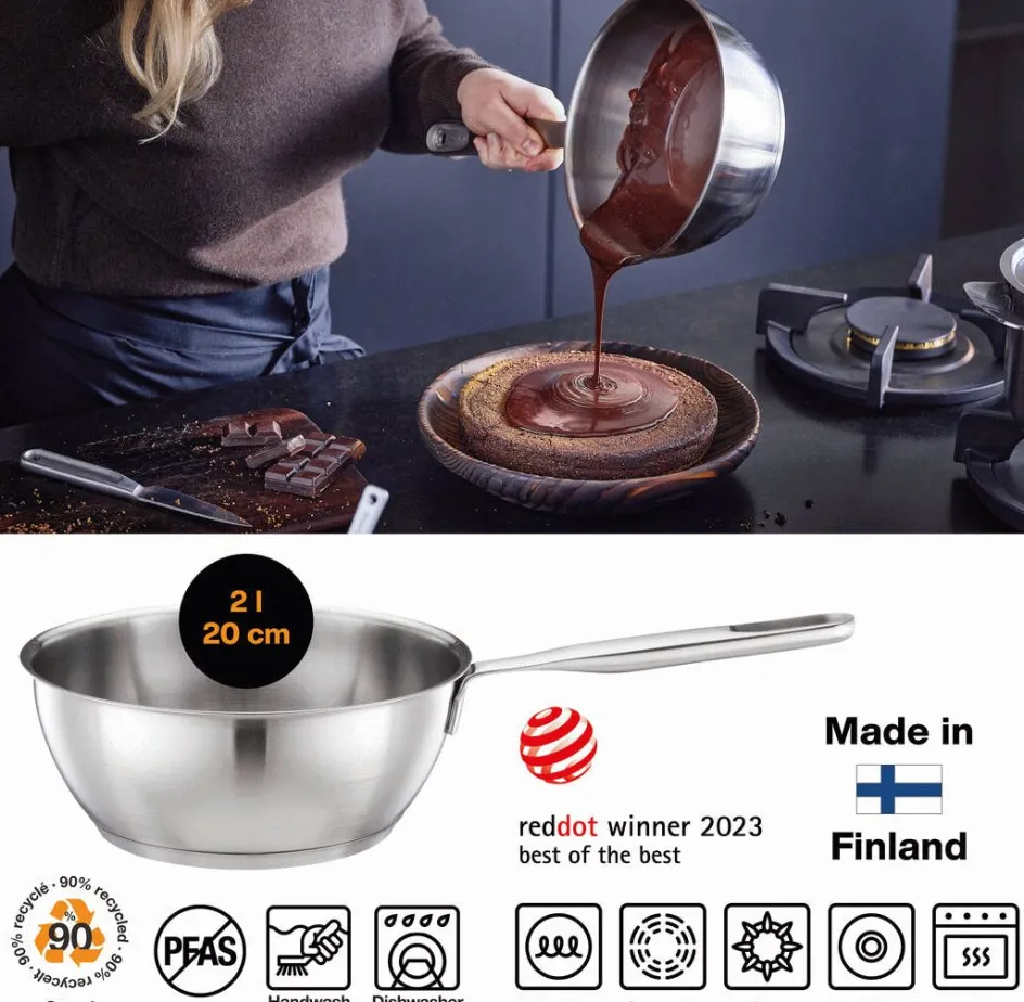 Fiskars All Steel Sauteuse 2 L