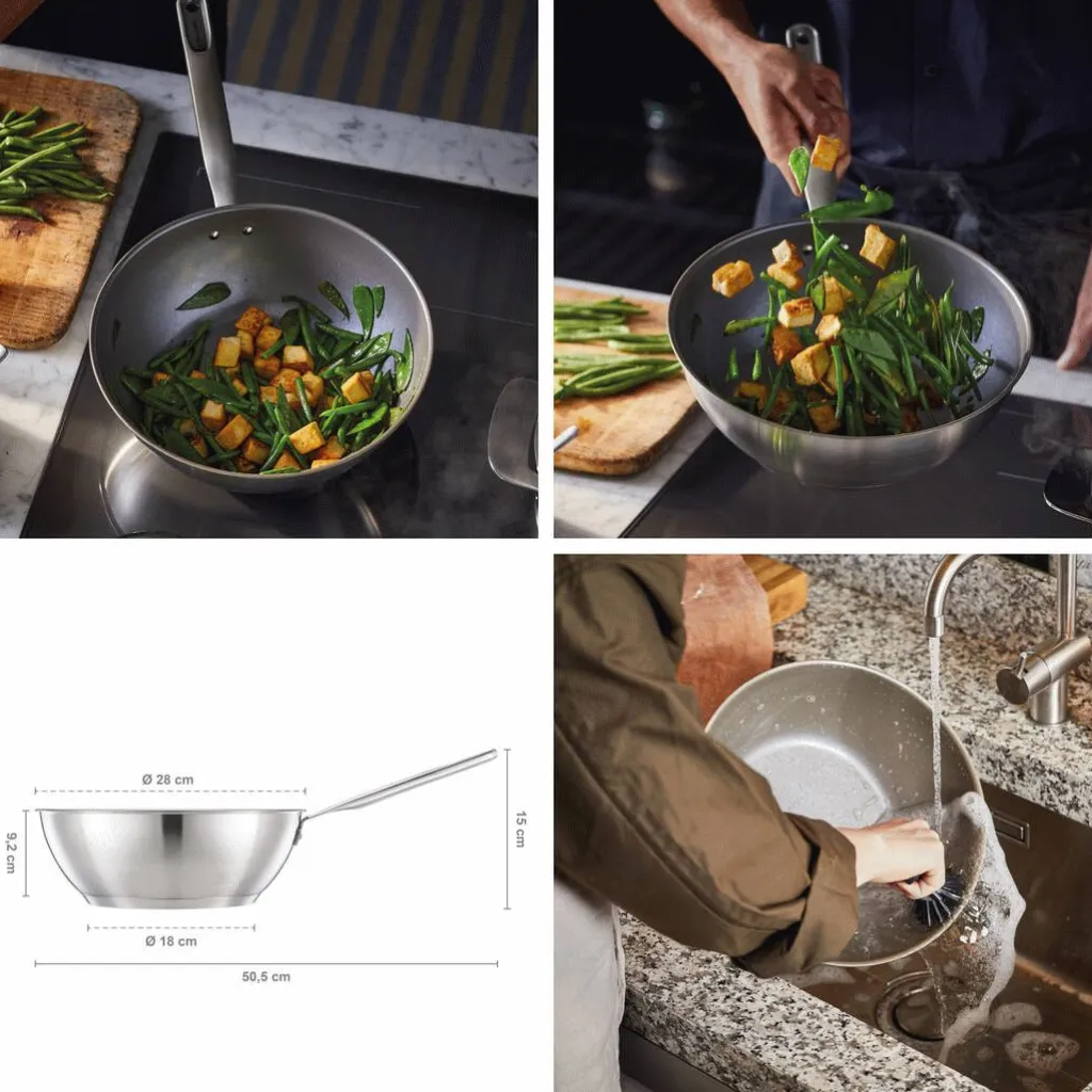 Fiskars Pander > All Steel Wok 28 cm