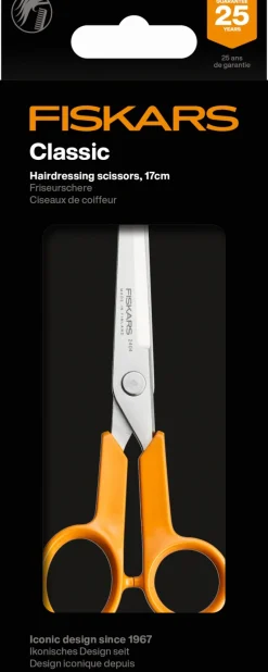 Outlet Classic Frisørsaks 17 cm, Orange Skæreredskaber