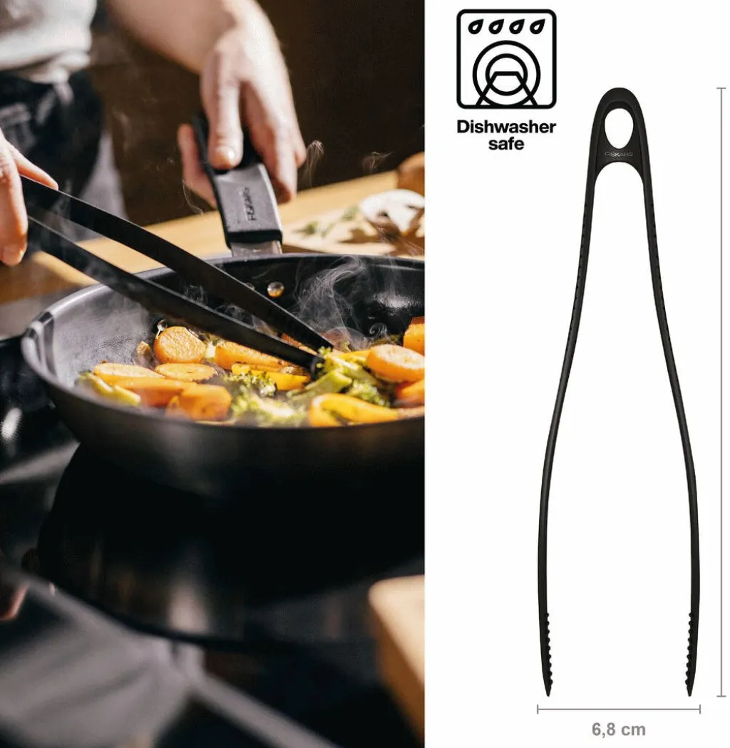 Fiskars Skeer Og Tænger > Essential Tang/Pincet 35,5 cm, Sort