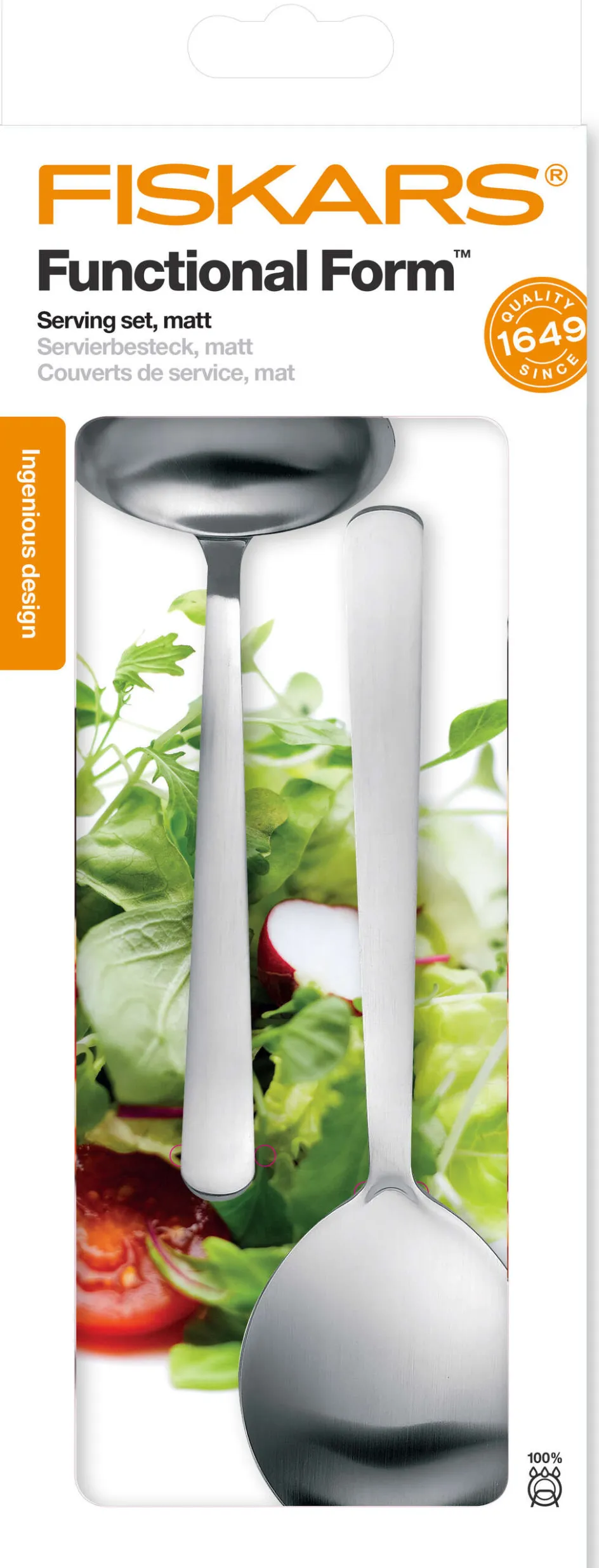 Sale Fiskars Functional Form Serveringssæt 2 stk