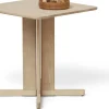 Form & Refine Borde > Quatrefoil Bord H72,5 cm, Hvidolieret Eg