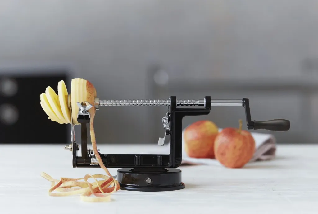 Funktion Skrælleredskaber > Æbleskræller, Sort