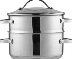Clearance Dampgryde Ø20 cm/2 L, Rustfri Stål Gryder Og Kasseroller