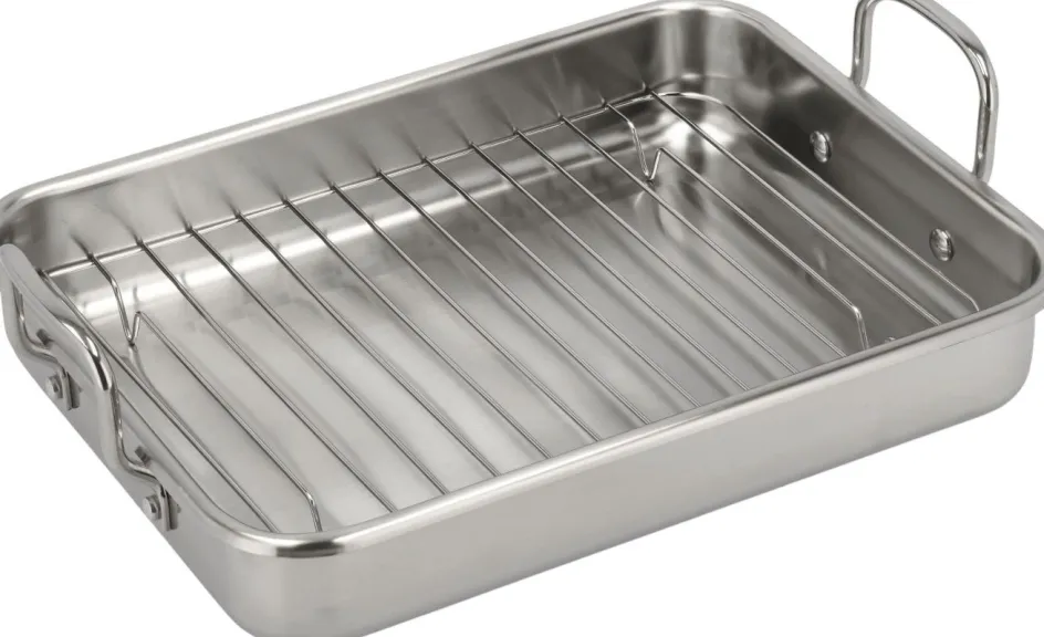 Best Funktion Endurance Bradepande 35x26 cm, Rustfrit Stål