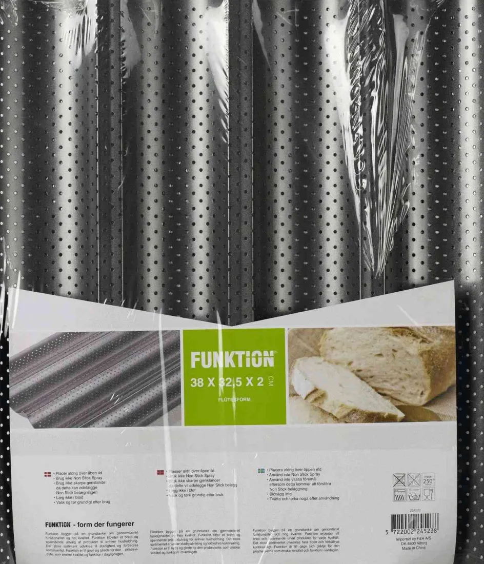 Discount Funktion Fluteform 38x32,5 cm, Stål
