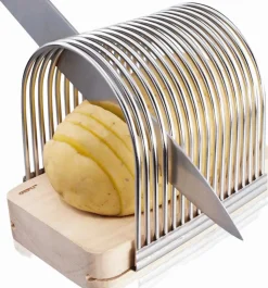 Clearance HASSEL Kartoffelskærer 14 cm, Rustfrit Stål Skrælleredskaber