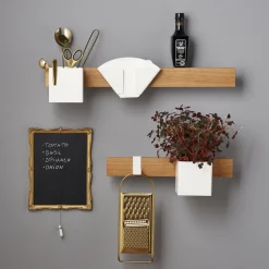 Outlet GEJST Flex Kroge 2 stk. H6 cm, Hvid