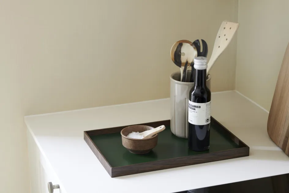 Online GEJST Frame Bakke 34 cm, Røget Eg/Grøn