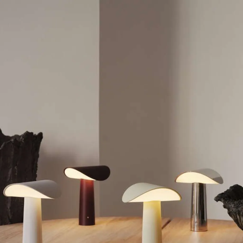 GEJST Bordlamper|Trådløse Lamper > Lium Trådløs Bordlampe H22,5 cm, Lysegul
