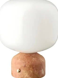 New GEJST Meemo Trådløs Bordlampe H23 cm, Gyldenrød Marmor