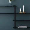 GEJST Hylder > Nivo Hylde B 118 cm, Sort Ask/Sort