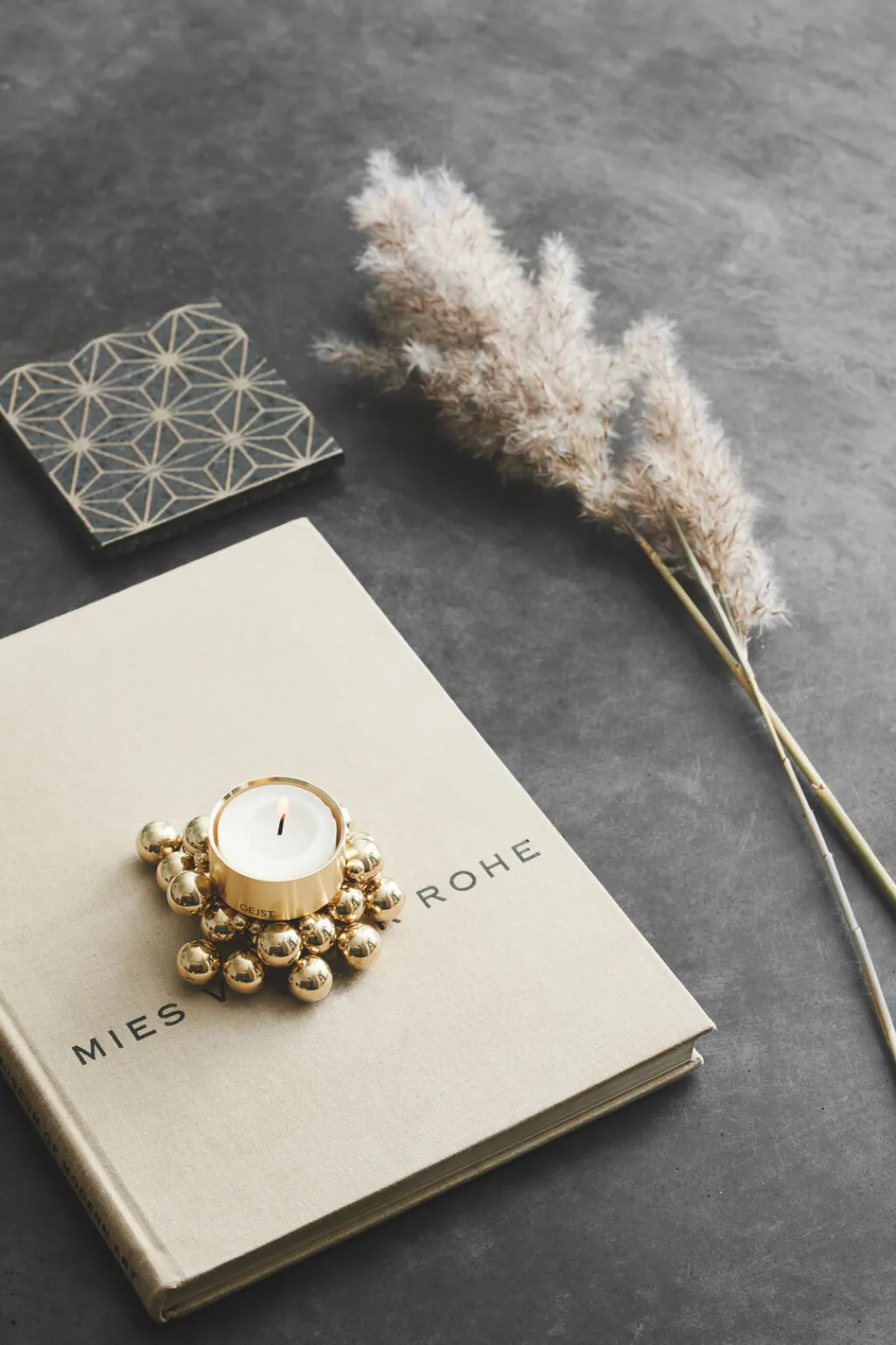 GEJST Fyrfadsstager > Molekyl 1 Fyrfadsstage H3 cm,