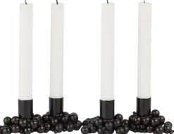 New GEJST Molekyl 4 Lysestage H3,3 cm, Sort