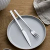 Clearance Fuga Steakbestik/Grillbestik 12 Dele, Mat/Blankt Stål Steakbestik
